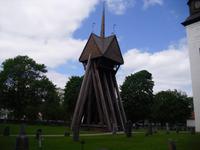 Kirche in Glanshammar Glockenturm