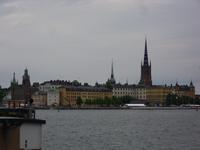 Stockholm-Blick auf Riddarholmen