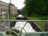 Fahrt auf dem Dalslandkanal