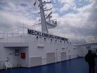 unser Schiff nach Rostock