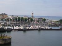 Einfahrt nach Warnemünde