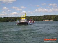 Die Fähre zwischenTöftö und Prästö