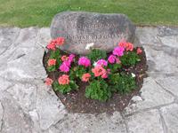 Das Grab von Ingmar Bergmann