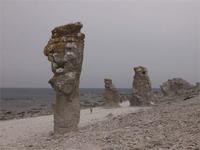 Rauksteine bei Langhammar