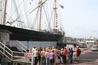 Besichtigung des Segelschiffes