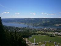 Blick auf Lillehammer