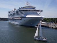 im Hafen von Warnemünde