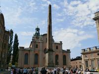 am Königlichen Schloss Stockholm
