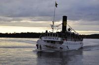 Ausflugsdampfer im Schärengarten