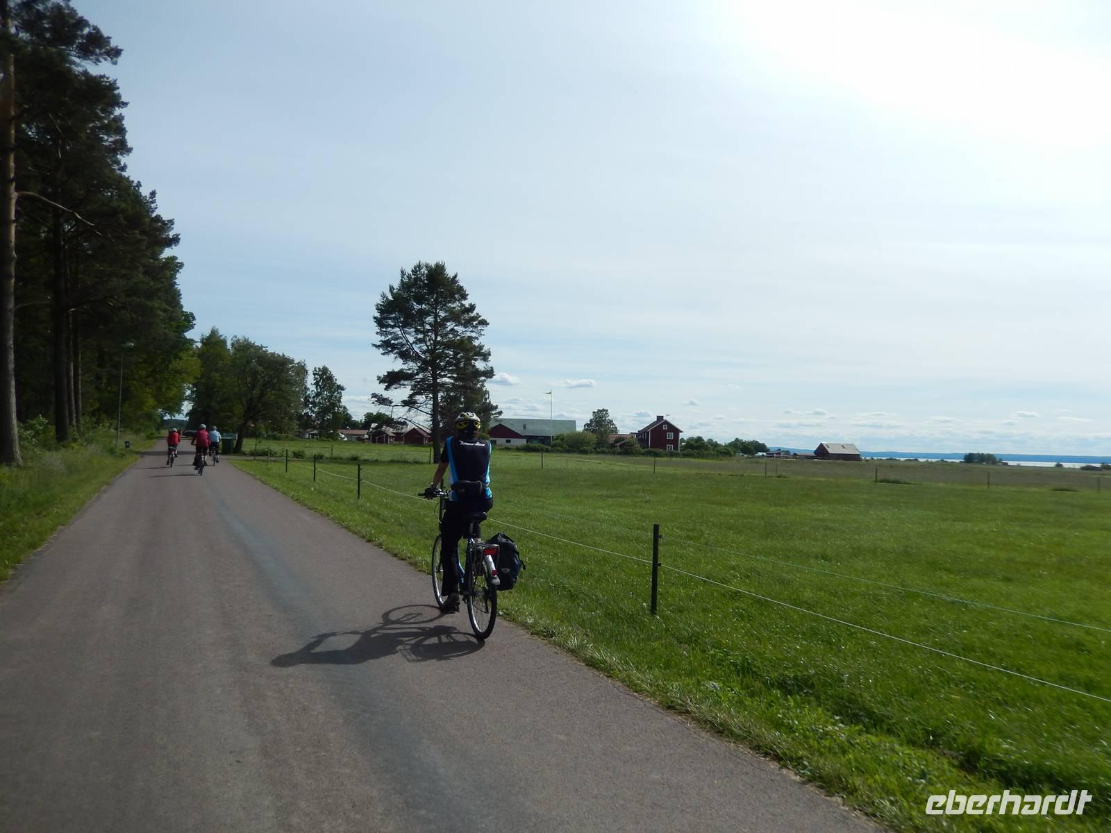 Radtour auf der Insel Visingsö