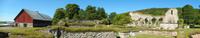 Klosterruine Alvastra Panorama
