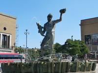 Göteborg Poseidon der Meeresgott