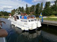 Schifffahrt auf dem Dalslandkanal