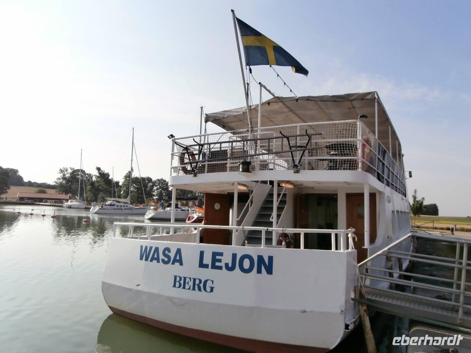 Berg-Götakanal-unser Schiff