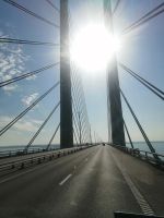 Auf der Öresundbrücke