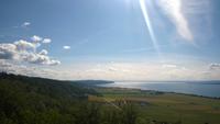 Blick auf den Vätern und das Städtchen Gränna
