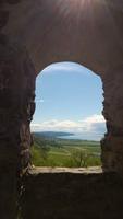 Brahehus mit Blick auf den Vättern