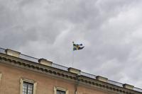 Das königliche Banner weht unabhängig von der Anwesenheit des Königs immer