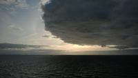 Der Himmel über der Ostsee.