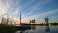 Der Vänern am Hafen von Vänersborg