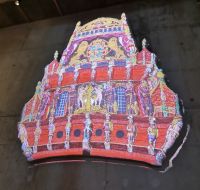Die Vasa soll im Original bunt bemalt gewesen sein