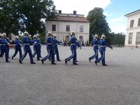Drottningholm Schloss-Wachablösung