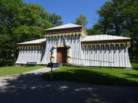 Drottningholm: Park: Zelt der Garde