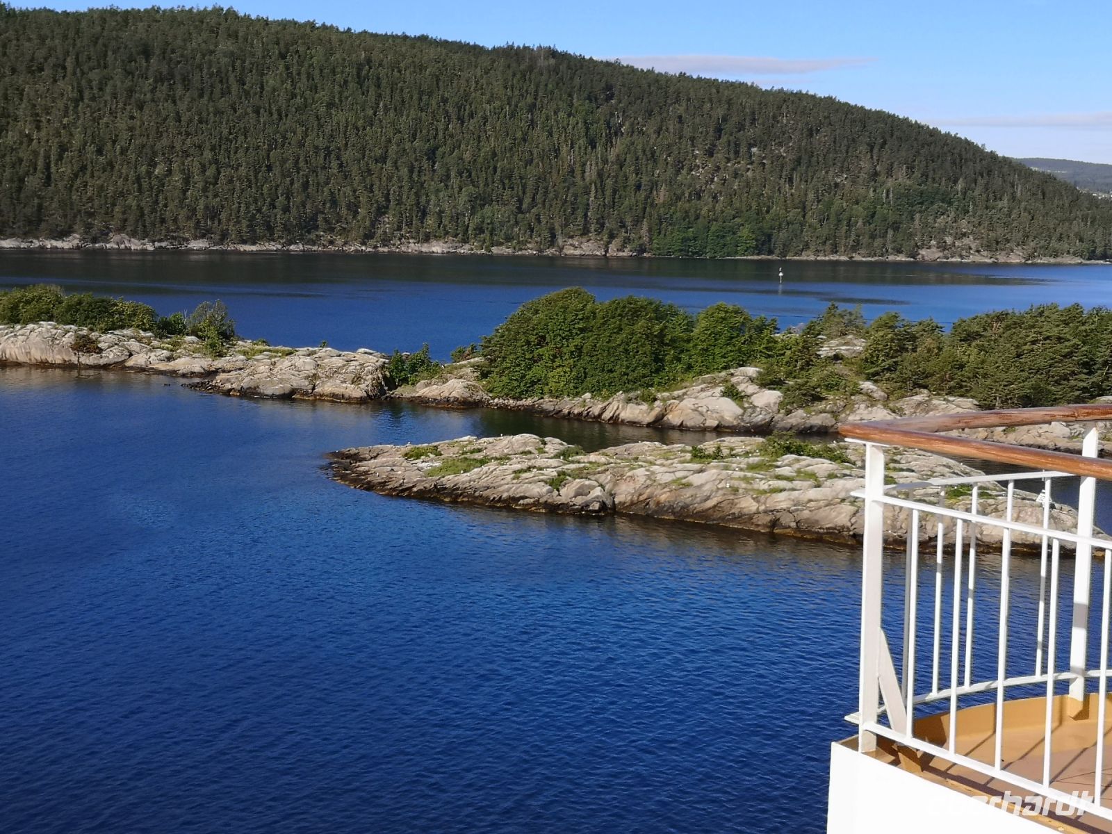 Einfahrt Oslo Fjord