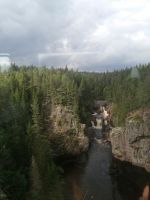 Entlang der Inlandsbahnstrecke