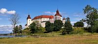 Göta Kanal - Abwettern wegen Sturm auf dem Vänern - Ausflug zum Schloss Läckö