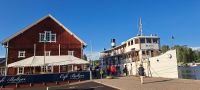 Göta Kanal - Abwettern wegen Sturm auf dem Vänern - Ausflug zum Schloss Läckö
