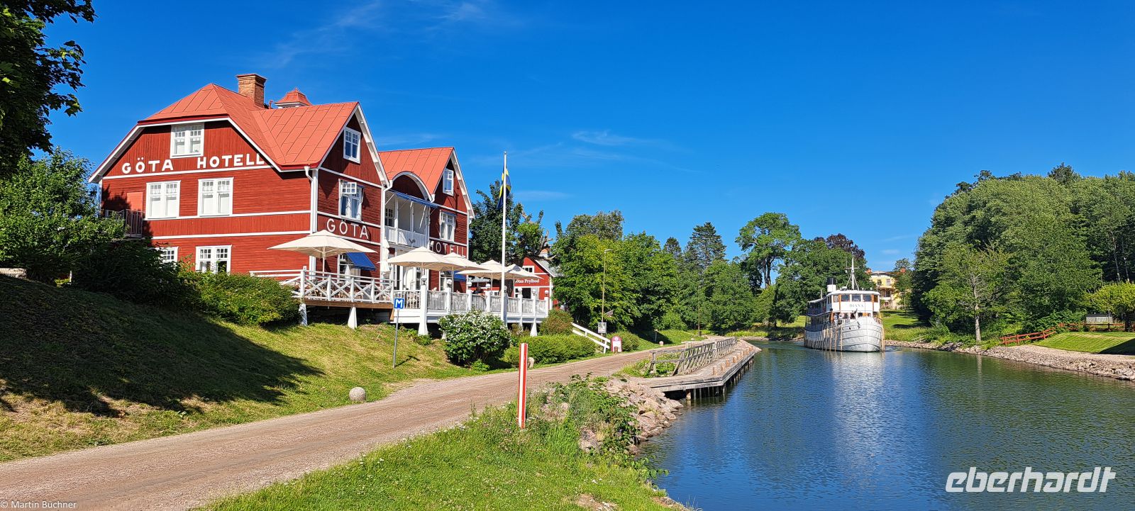 Göta Kanal - Borensberg - Göta Hotell