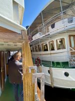 Göta Kanal Kreuzfahrt - Begegnung mit MS Wilhelm Tham