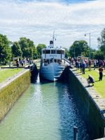 Göta Kanal Kreuzfahrt - Schleusentreppe Berg