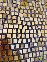 Göta-Kanal Stockholm Rathaus Goldener Saal Mosaik-Details