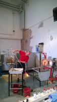 Glasbläserei in Haaverud