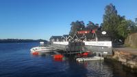 Insel Fjäderholmarna (Abendessen im Restaurant 