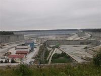 Kalkabbau bei Slinte