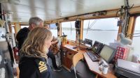 Kreuzfahrt Göta-Kanal - Blick auf die Brücke der MS Diana