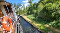 Kreuzfahrt Göta-Kanal - Fahrt zur Forsvik-Schleuse