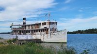 Kreuzfahrt Göta-Kanal - MS Diana am Kai der Insel Birka