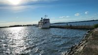 Kreuzfahrt Göta-Kanal - MS Diana in Vadstena am Vätternsee