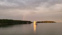 Kreuzfahrt Göta-Kanal - MS Juno begegnet uns auf der Ostsee