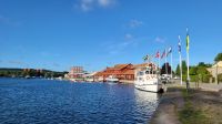Kreuzfahrt Göta-Kanal - Morgens in Motala