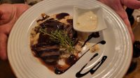 Kreuzfahrt Göta-Kanal - Rentierfilet im Restaurant Gamla Stan Hof