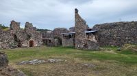 Kreuzfahrt Göta-Kanal - Schlossruine in Stegeborg