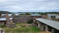 Kreuzfahrt Göta-Kanal - Schlossruine in Stegeborg