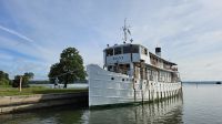 Kreuzfahrt Götakanal - MS Diana an der Schleusentreppe in Berg