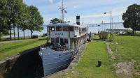 Kreuzfahrt Götakanal - MS Diana in der Schleusentreppe in Berg