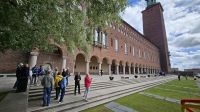 Kreuzfahrt Götakanal - Rathaus (Stadshuset) in Stockholm